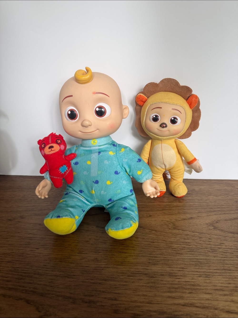 Duo of Cocomelon Baby Doll Plush Toys